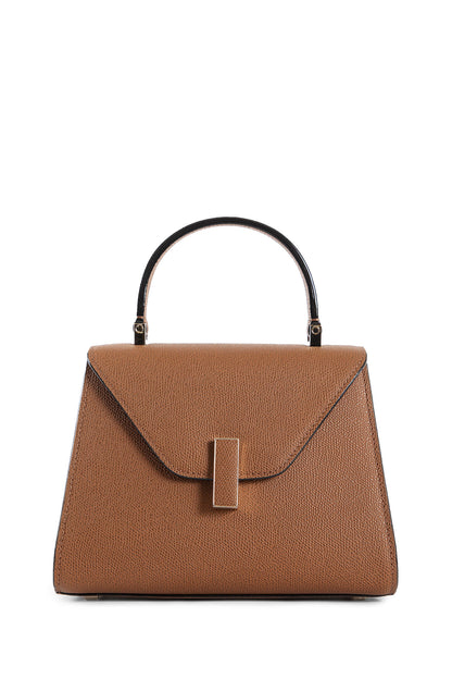 VALEXTRA WOMAN BROWN TOP HANDLE BAGS