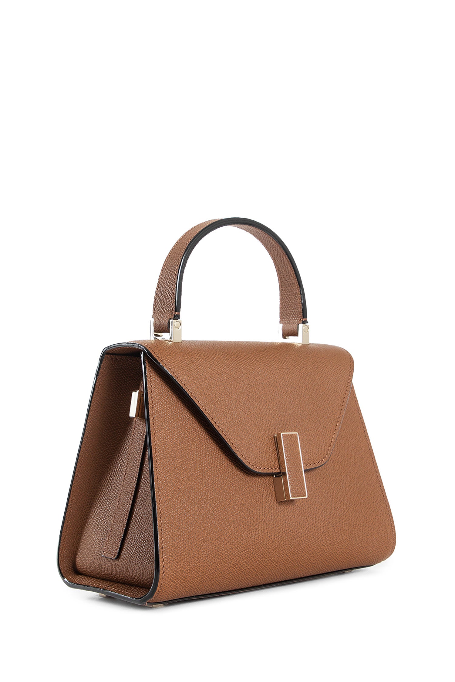 VALEXTRA WOMAN BROWN TOP HANDLE BAGS