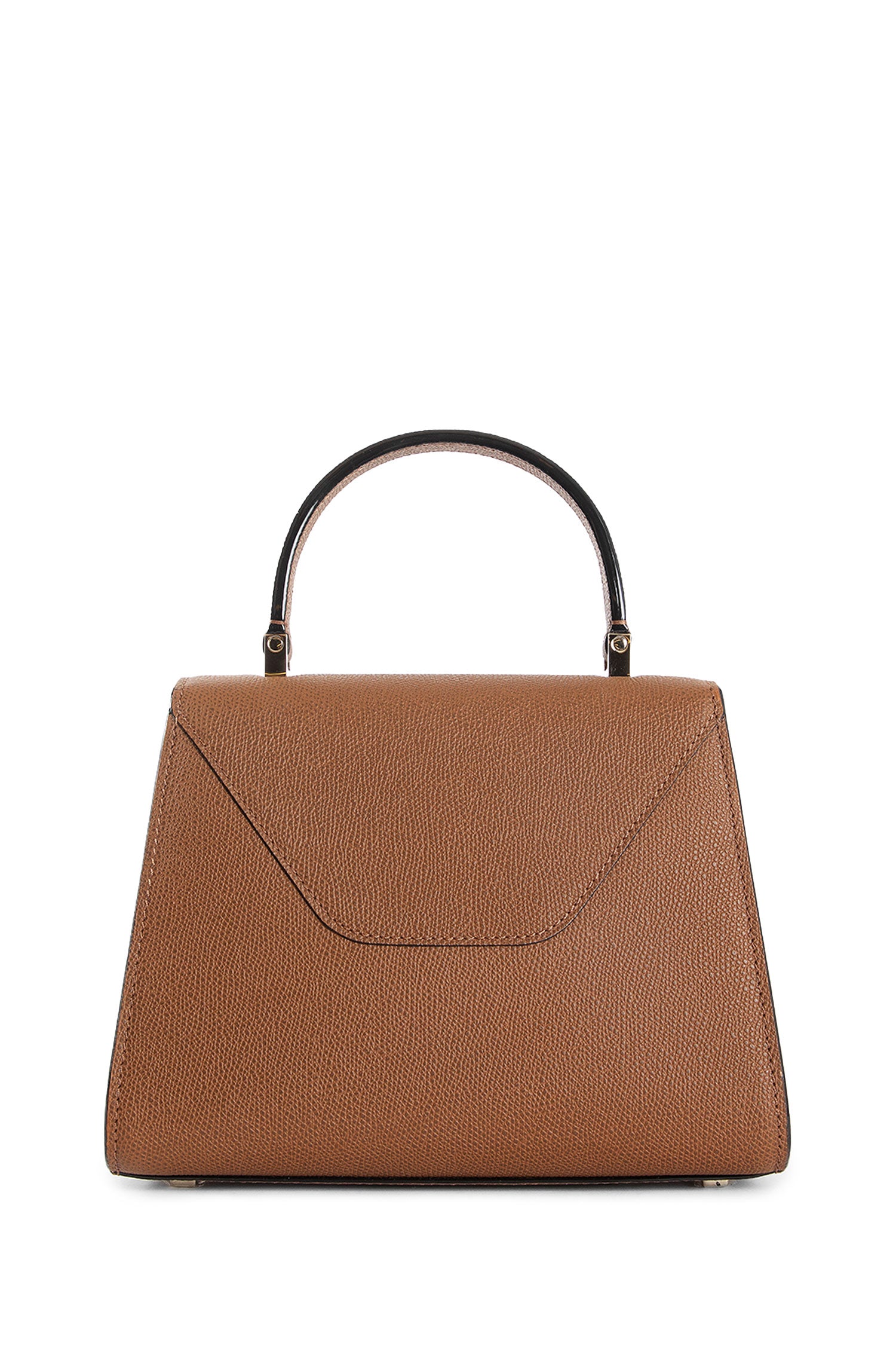 VALEXTRA WOMAN BROWN TOP HANDLE BAGS