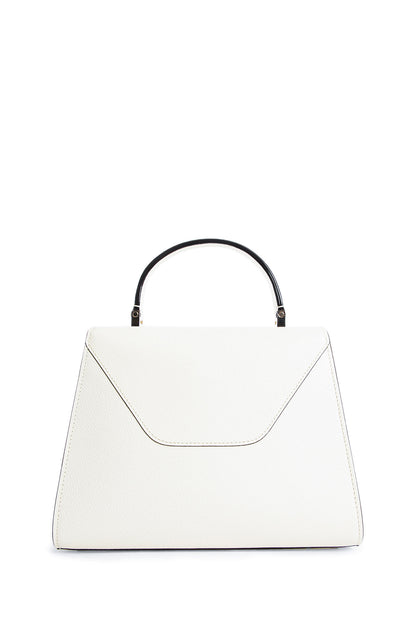 VALEXTRA WOMAN WHITE TOP HANDLE BAGS