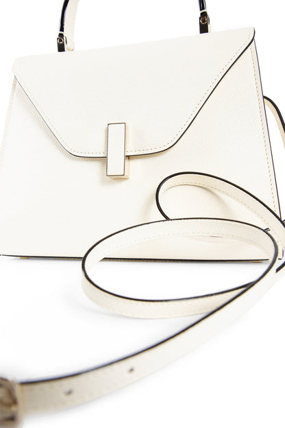 VALEXTRA WOMAN WHITE TOP HANDLE BAGS