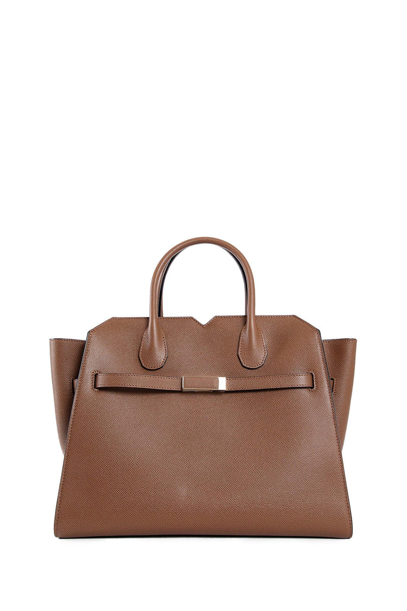 VALEXTRA WOMAN BROWN TOP HANDLE BAGS - Antonioli.eu