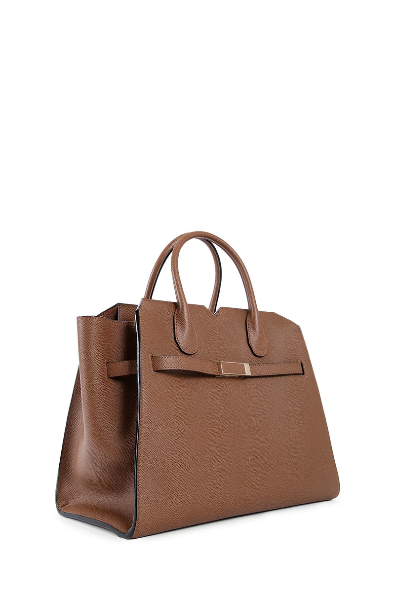 VALEXTRA WOMAN BROWN TOP HANDLE BAGS - Antonioli.eu