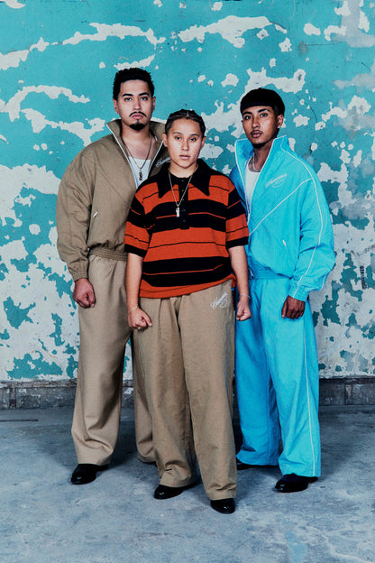 WILLY CHAVARRIA MAN BLUE SWEATSHIRTS