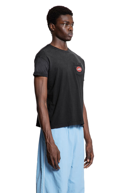 WILLY CHAVARRIA MAN BLACK T-SHIRTS & TANK TOPS