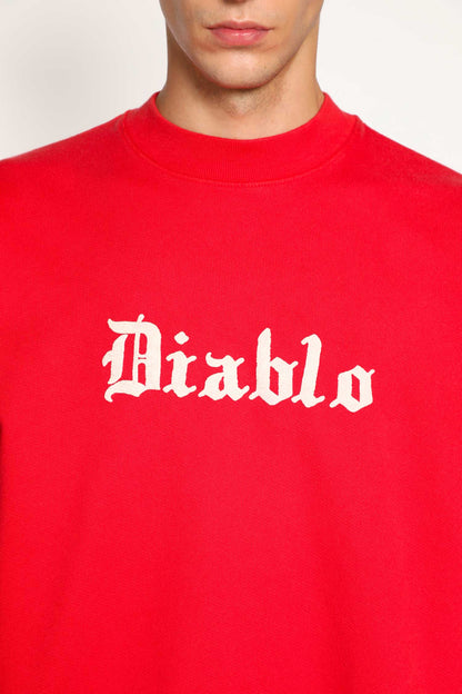 WILLY CHAVARRIA MAN RED SWEATSHIRTS