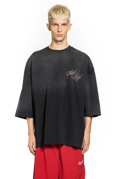 WILLY CHAVARRIA MAN BLACK T-SHIRTS & TANK TOPS