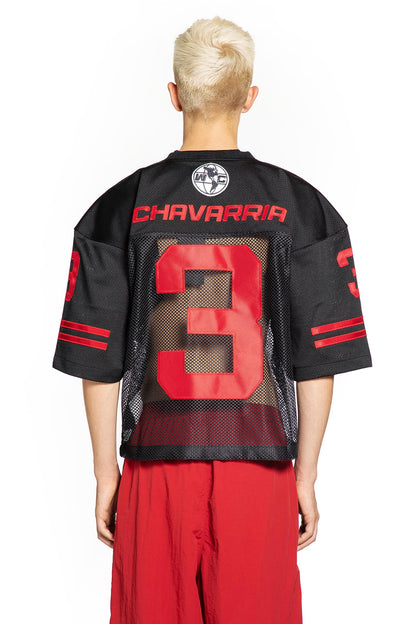 WILLY CHAVARRIA MAN BLACK T-SHIRTS & TANK TOPS