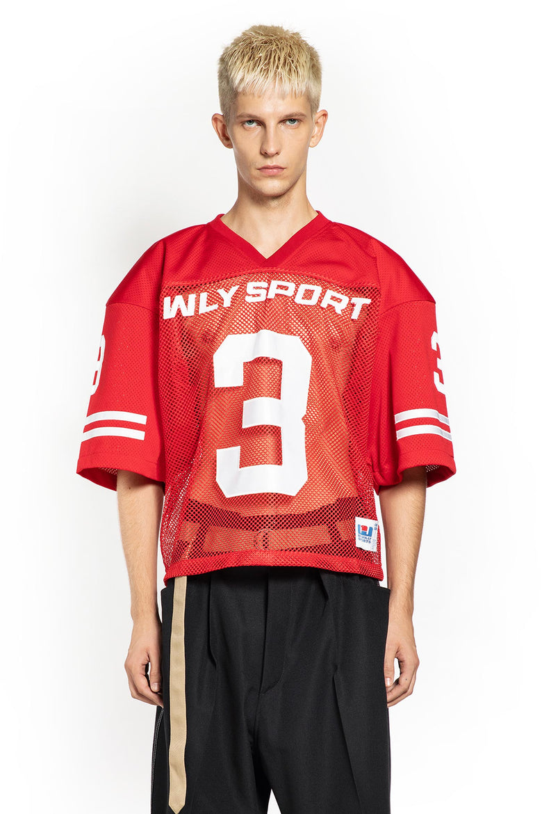 WILLY CHAVARRIA MAN RED T-SHIRTS & TANK TOPS