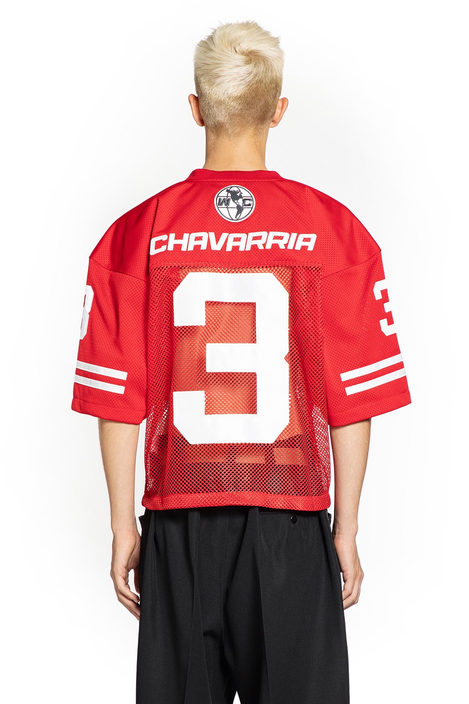 WILLY CHAVARRIA MAN RED T-SHIRTS & TANK TOPS