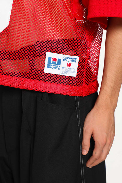 WILLY CHAVARRIA MAN RED T-SHIRTS & TANK TOPS