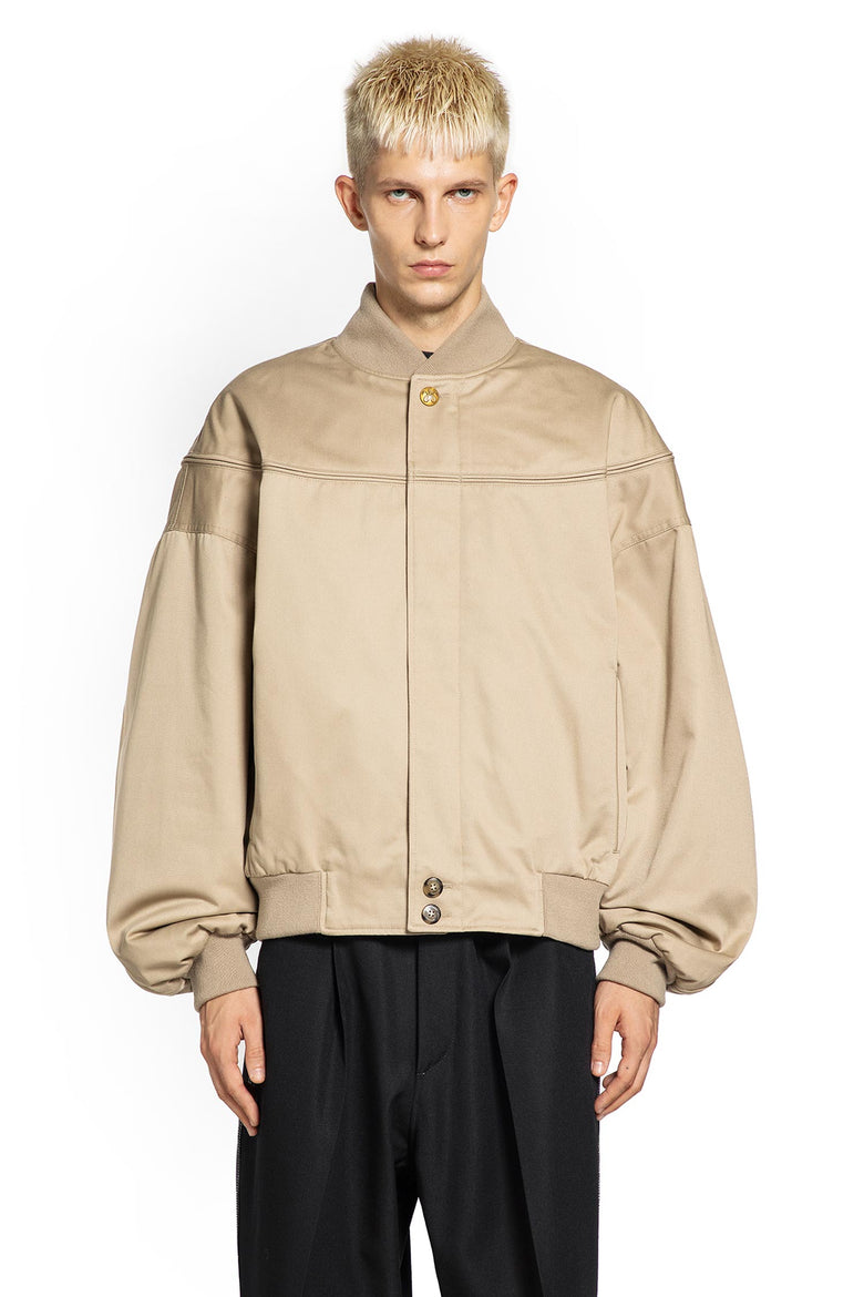 WILLY CHAVARRIA MAN BEIGE JACKETS