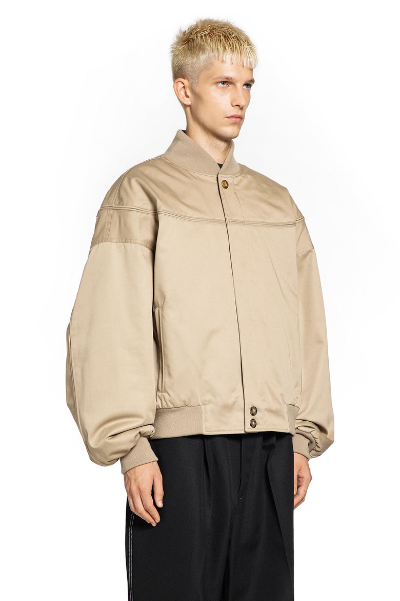 WILLY CHAVARRIA MAN BEIGE JACKETS