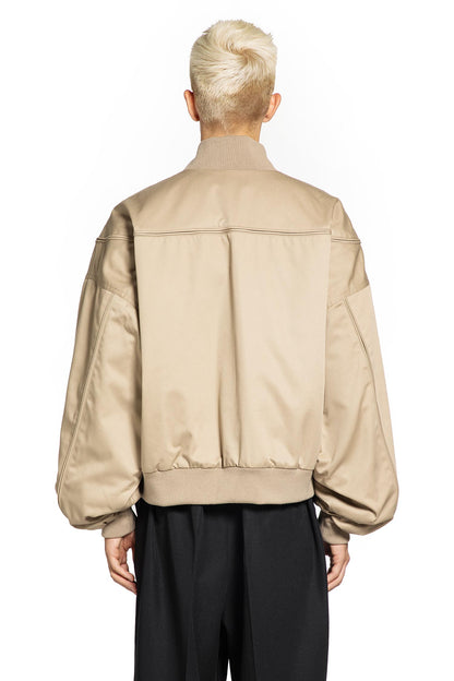 WILLY CHAVARRIA MAN BEIGE JACKETS