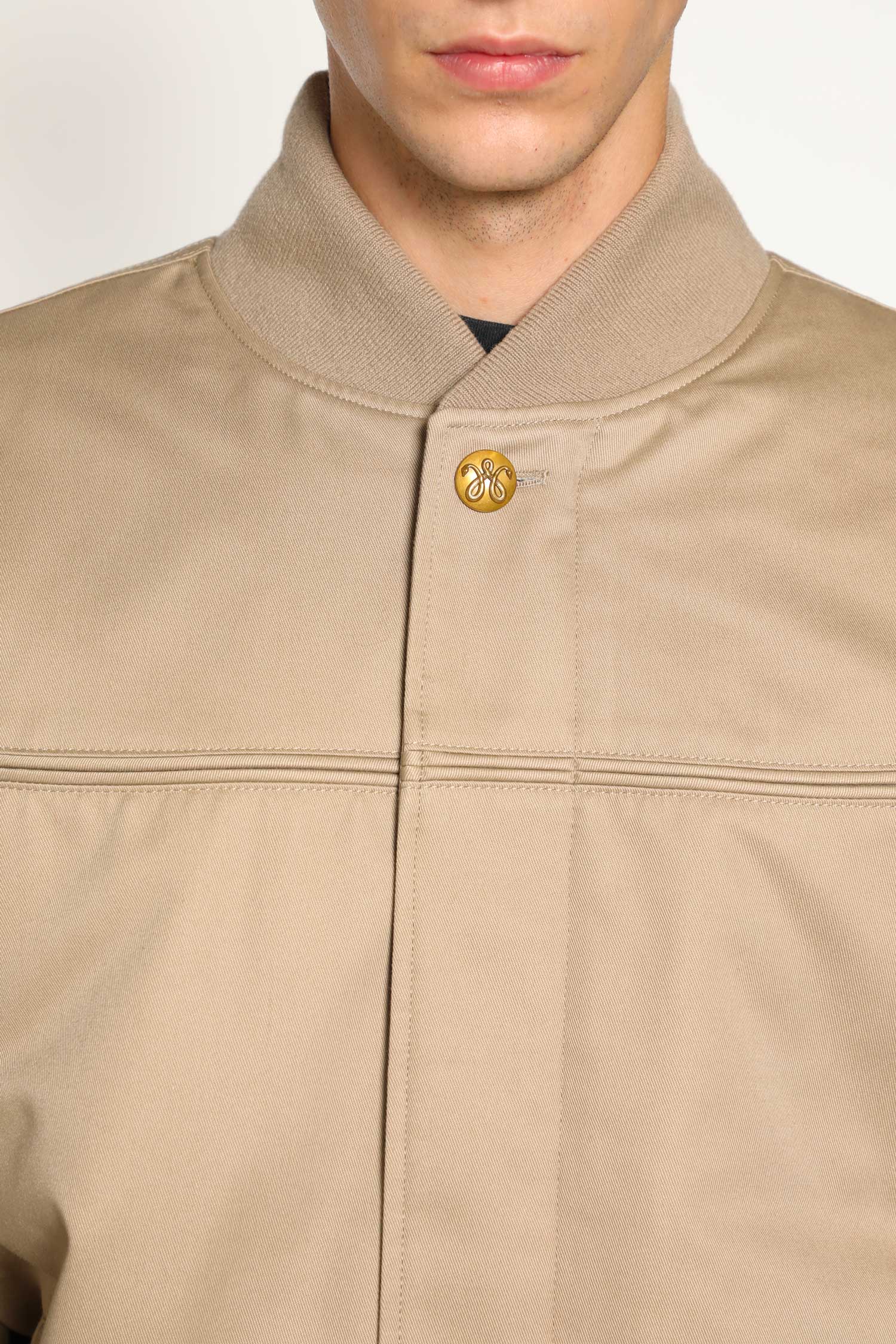 WILLY CHAVARRIA MAN BEIGE JACKETS
