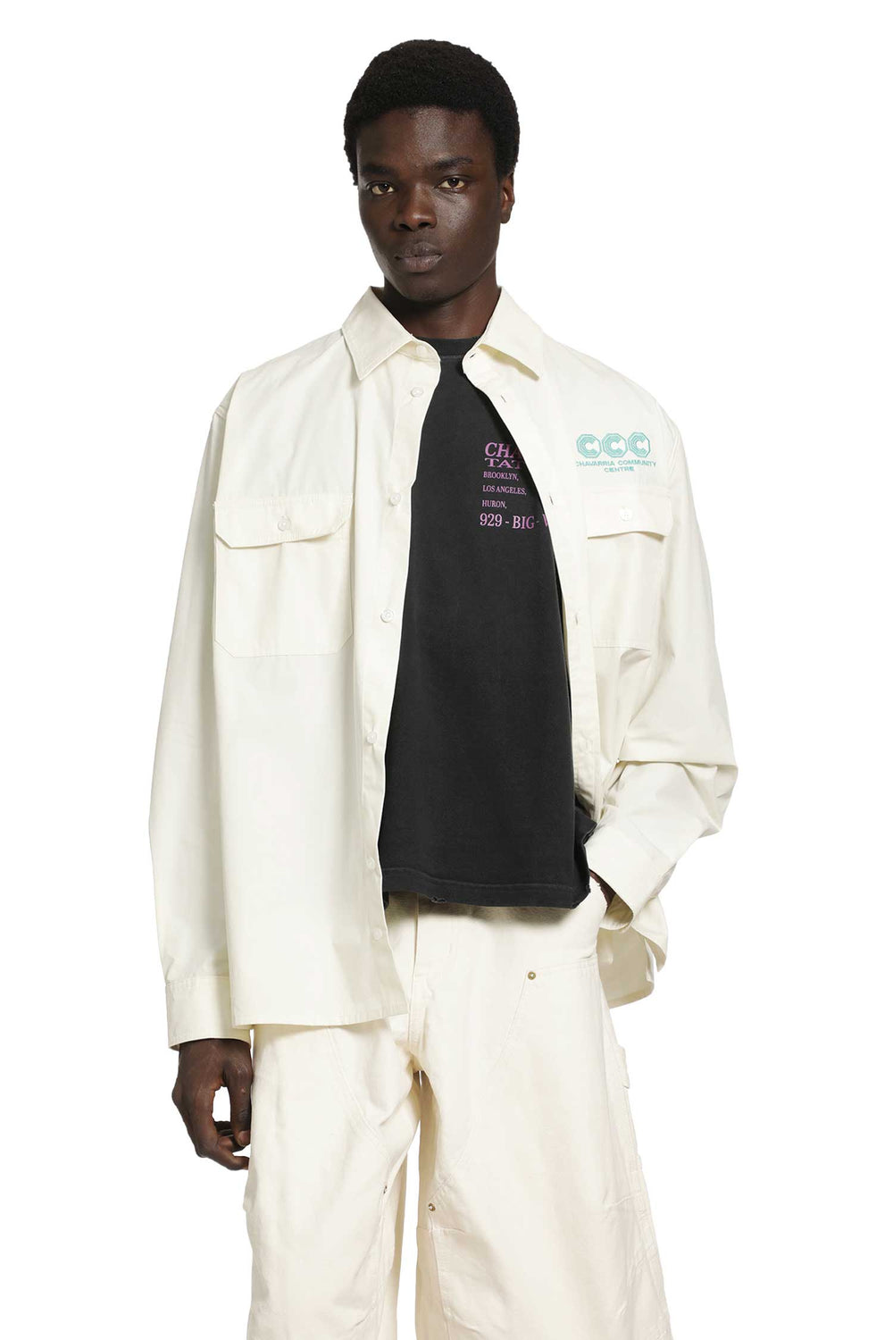 WILLY CHAVARRIA Corcoran Workshirt man