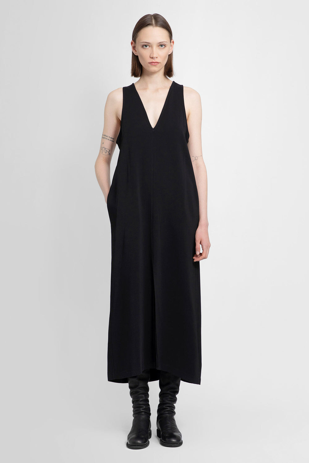 THOM KROM WOMAN BLACK DRESSES