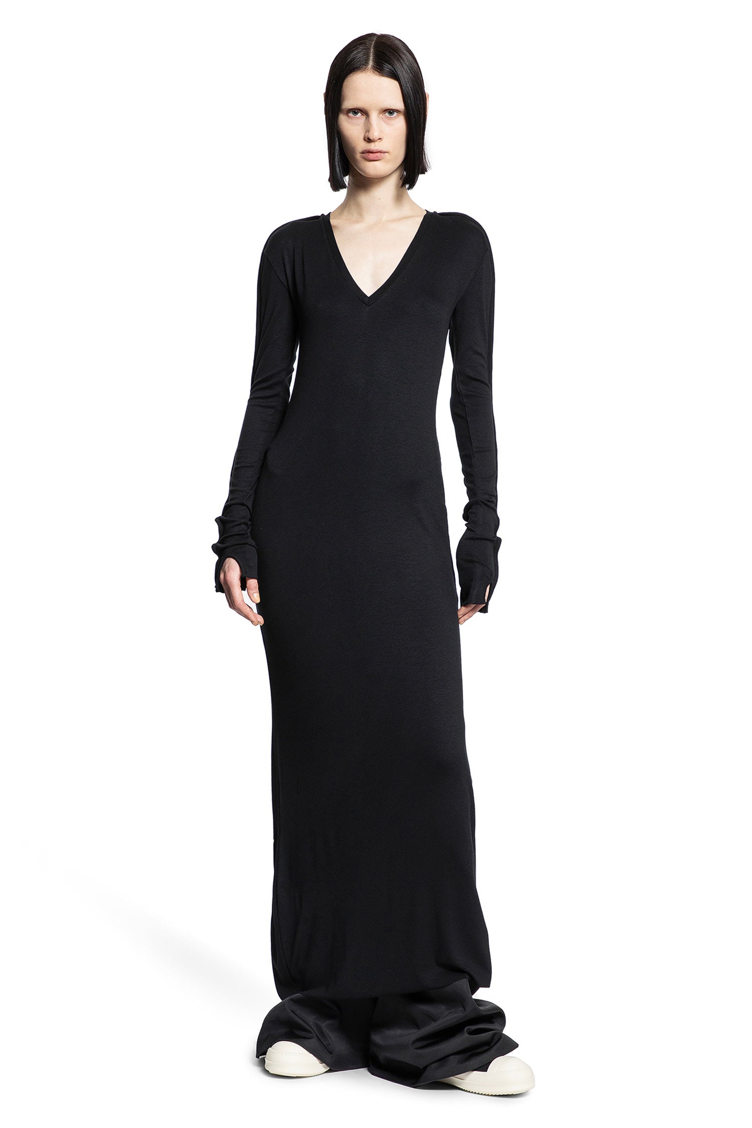 THOM KROM WOMAN BLACK DRESSES