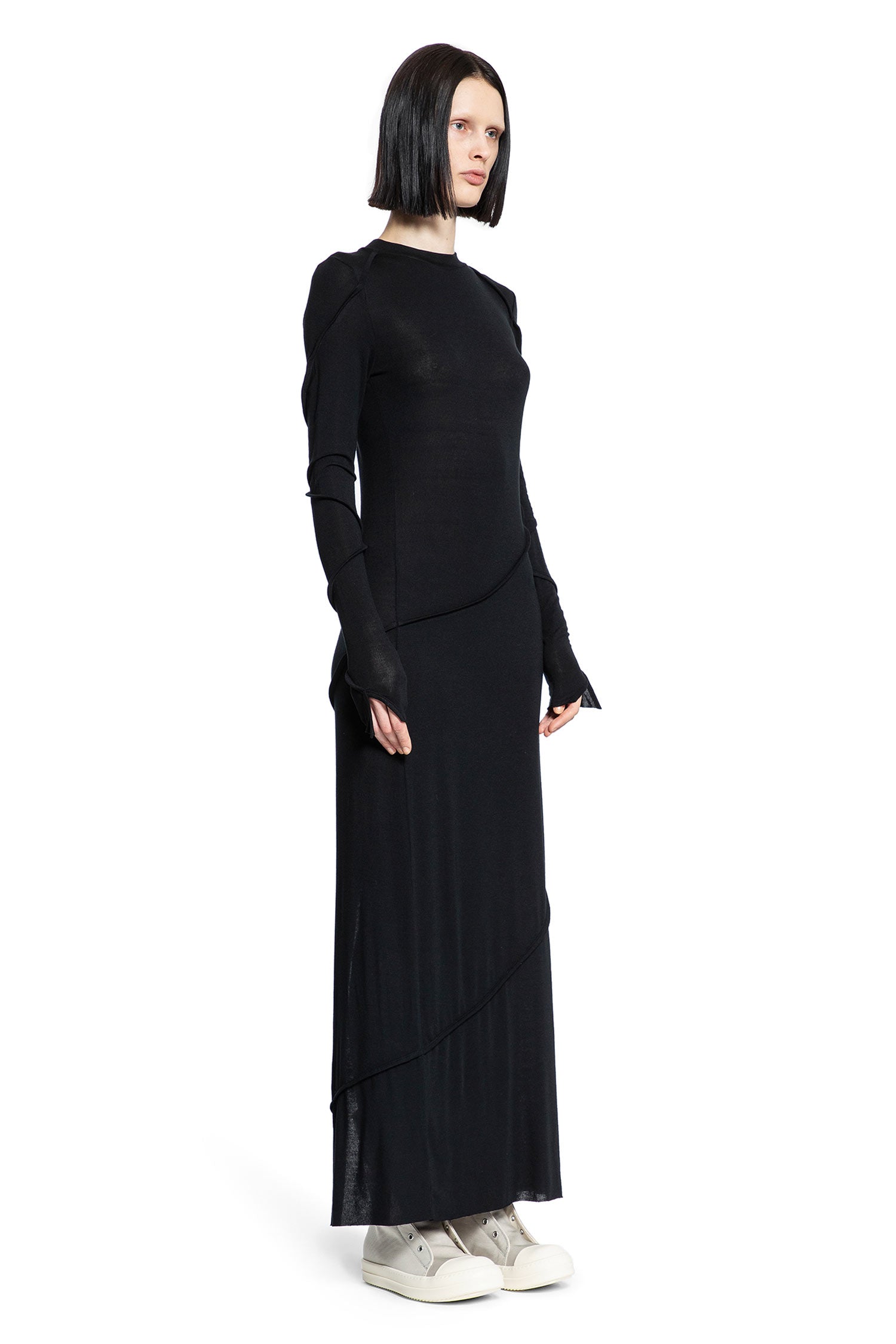 THOM KROM WOMAN BLACK DRESSES