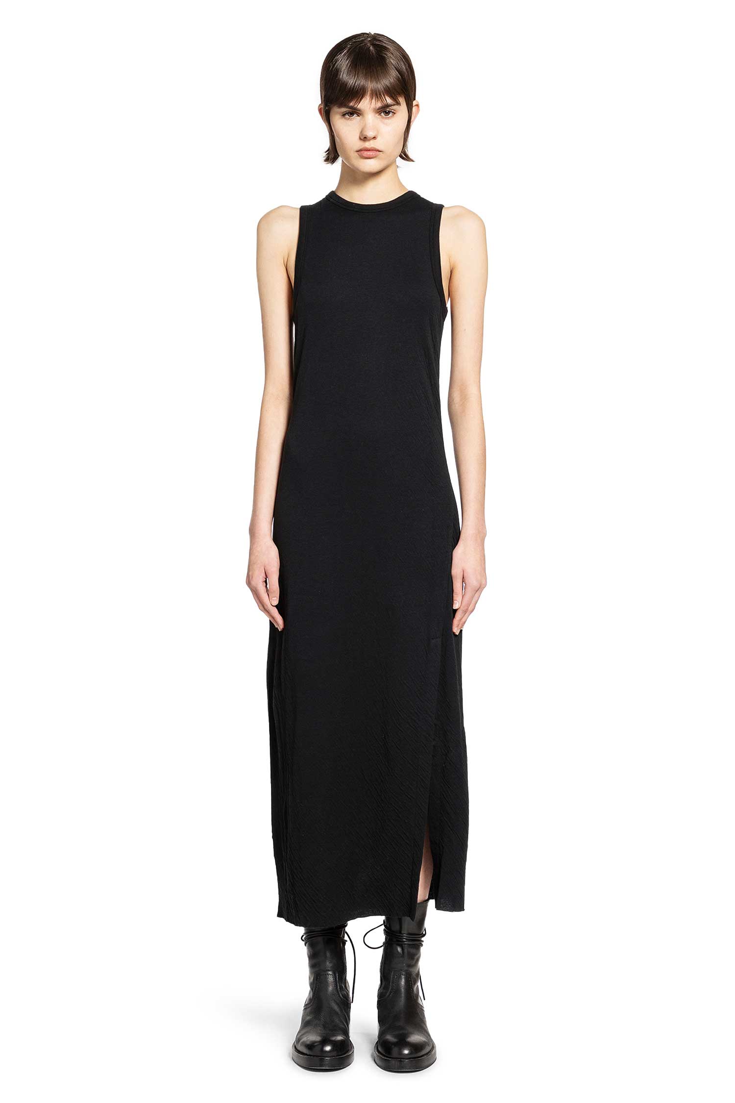 Crewneck Long Dress