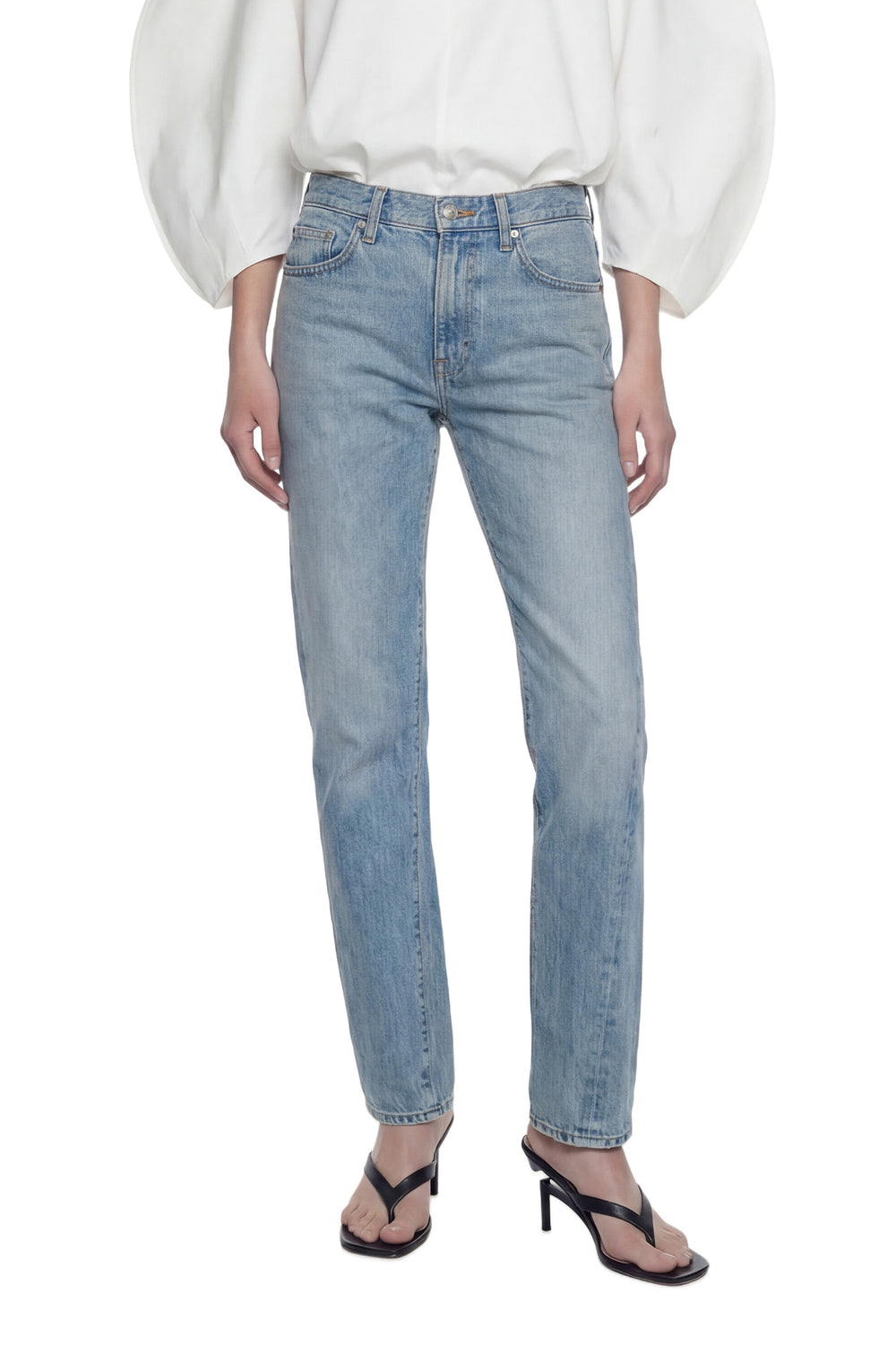 NVL GARDE Straight Leg Jeans woman