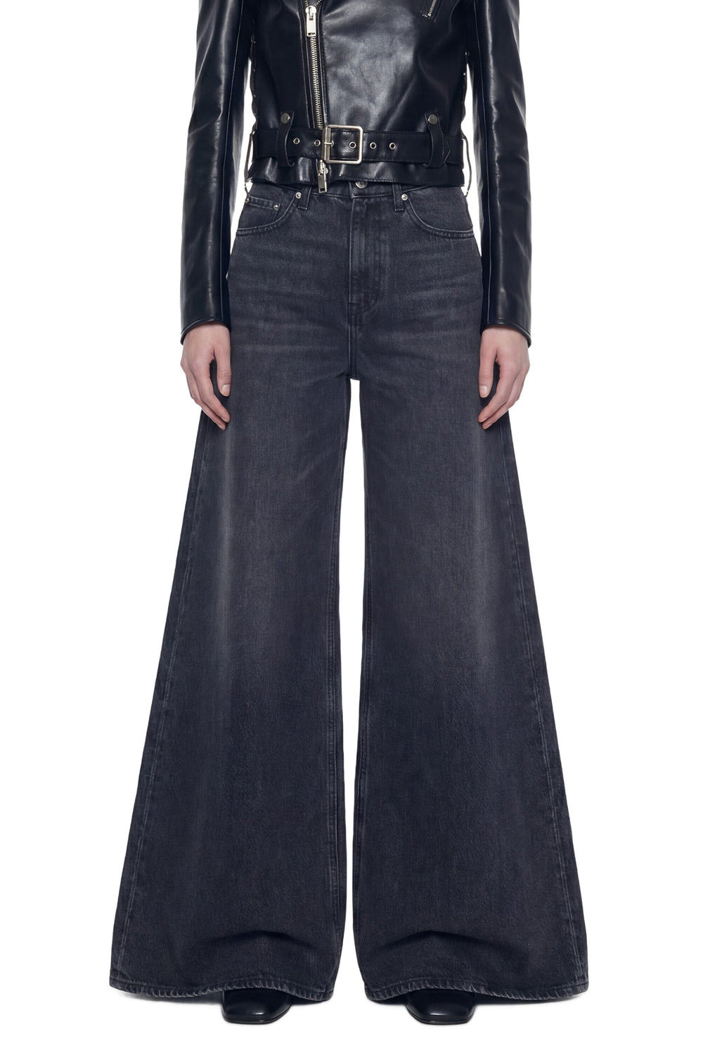 NVL GARDE Super Wide Leg Jeans woman
