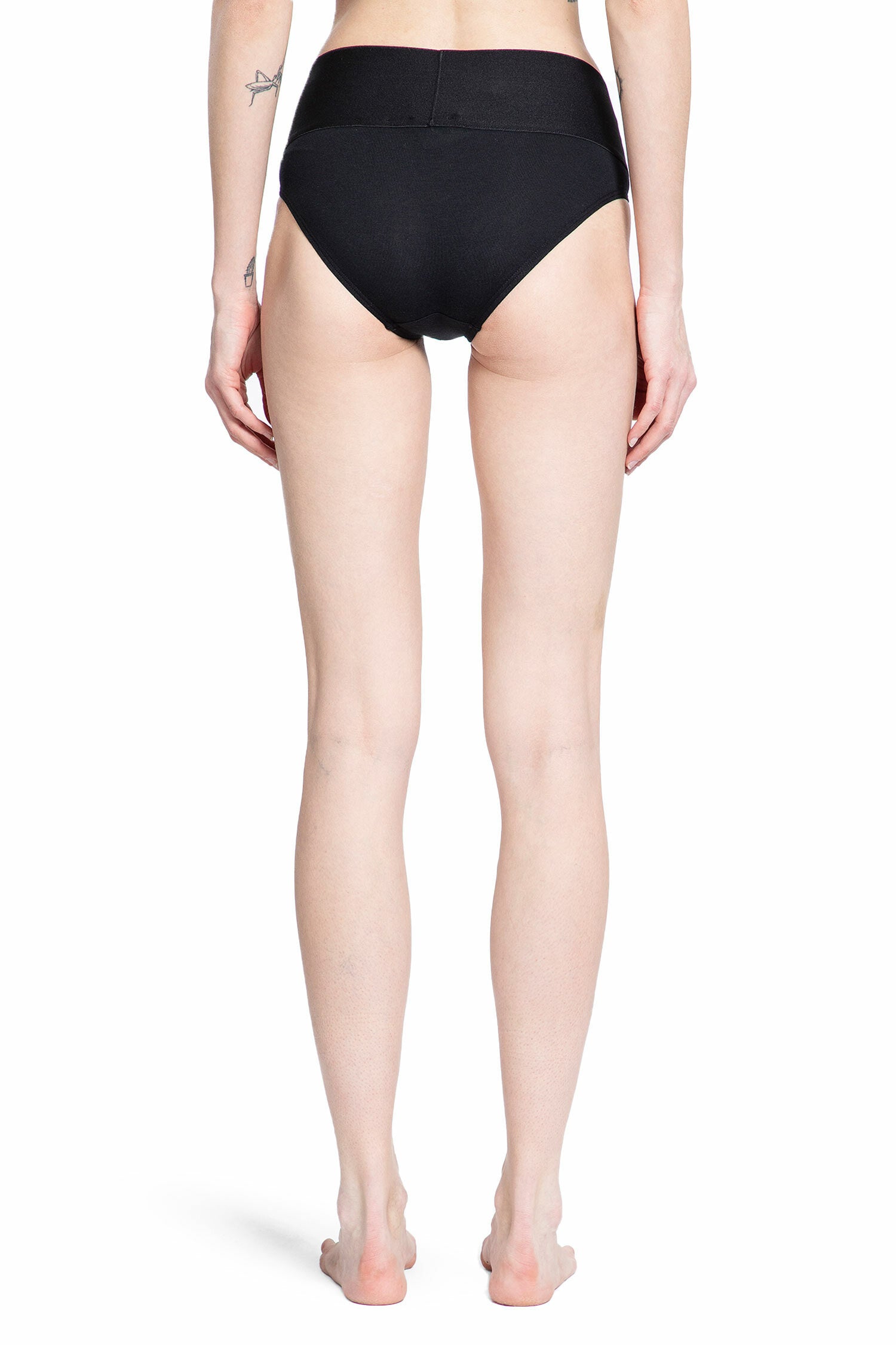 VETEMENTS WOMAN BLACK LINGERIE