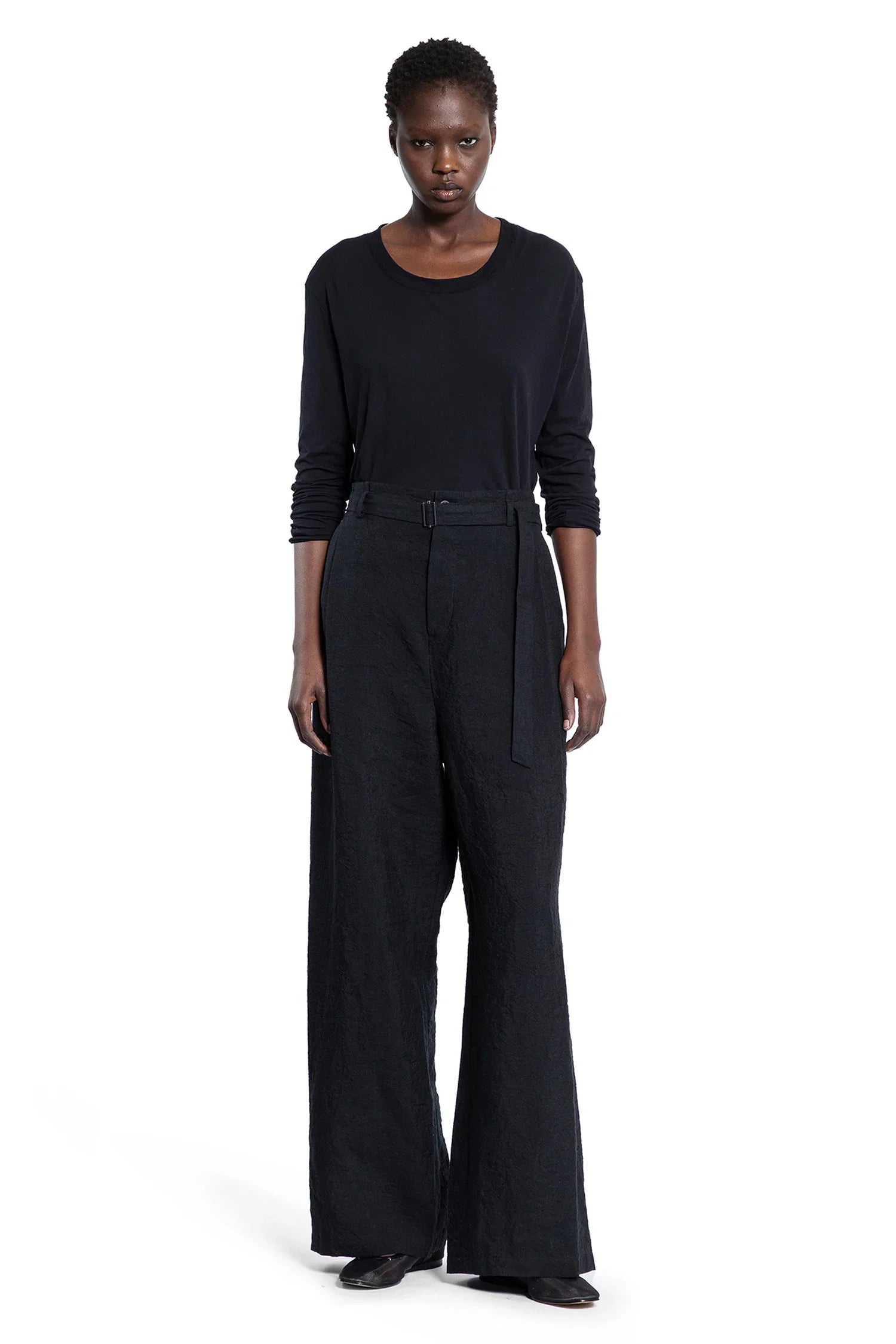 JAMES PERSE WOMAN BLACK T-SHIRTS & TANK TOPS - Antonioli.eu