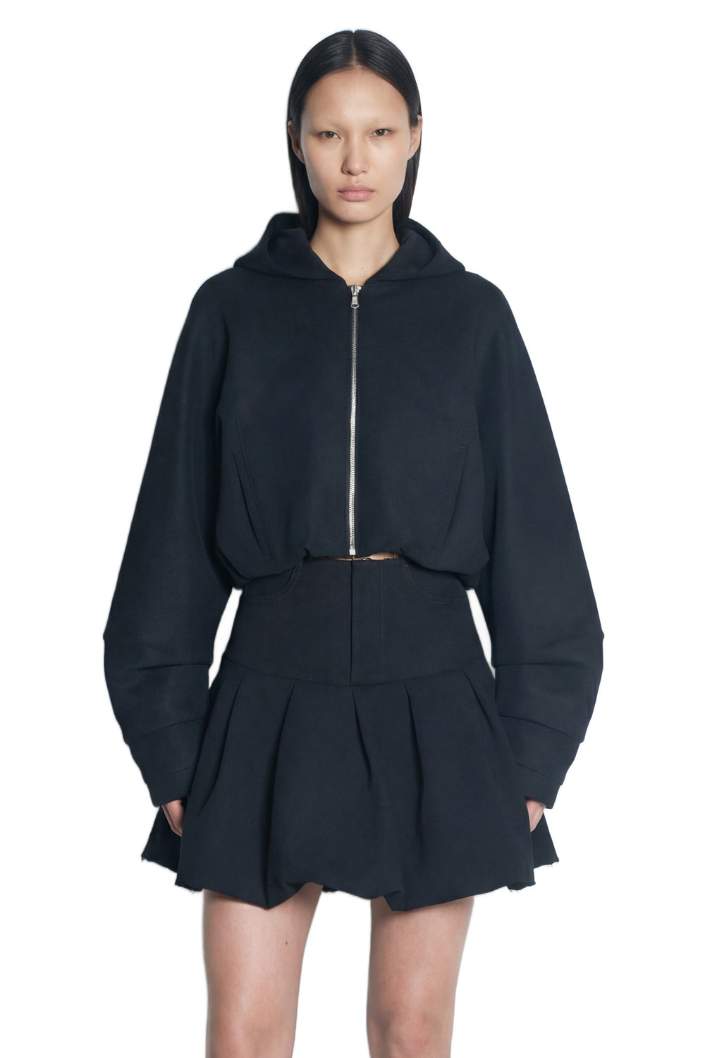 NVL GARDE Bubble Zip-Up Hoodie woman