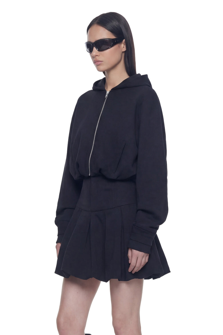 Bubble Zip-Up Hoodie