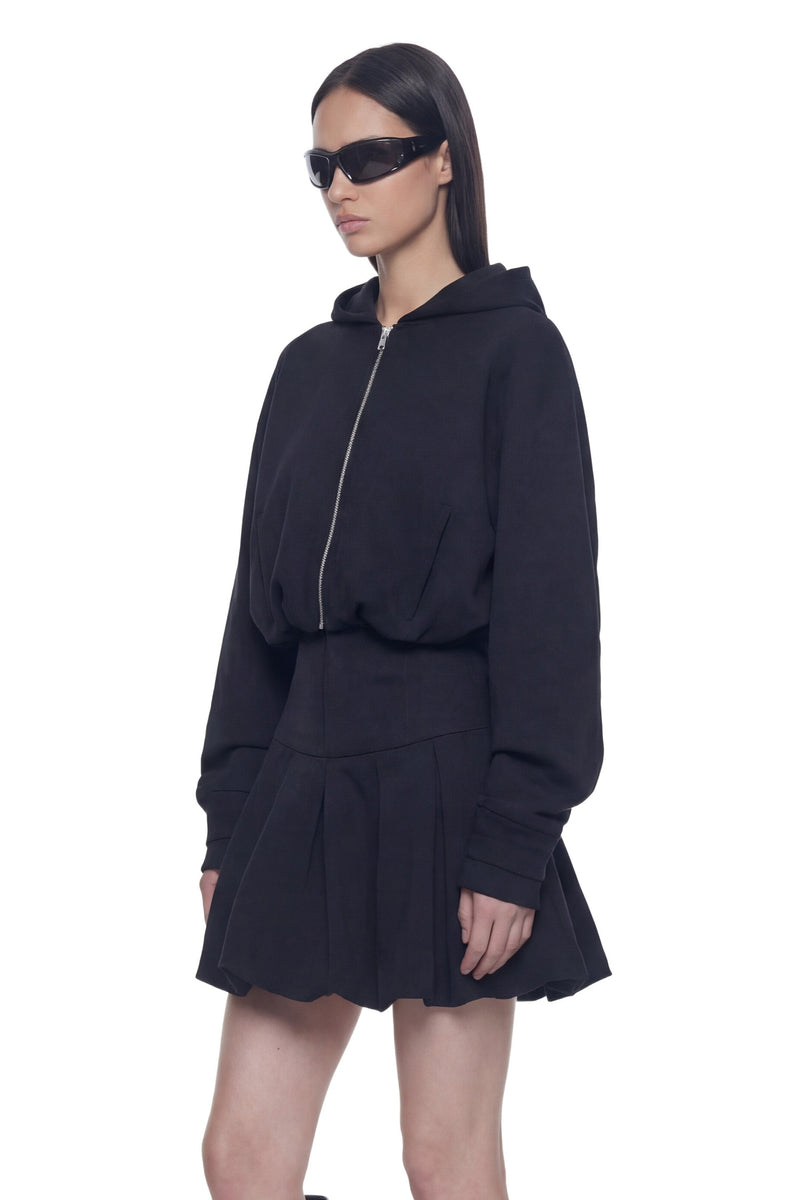 Bubble Zip-Up Hoodie