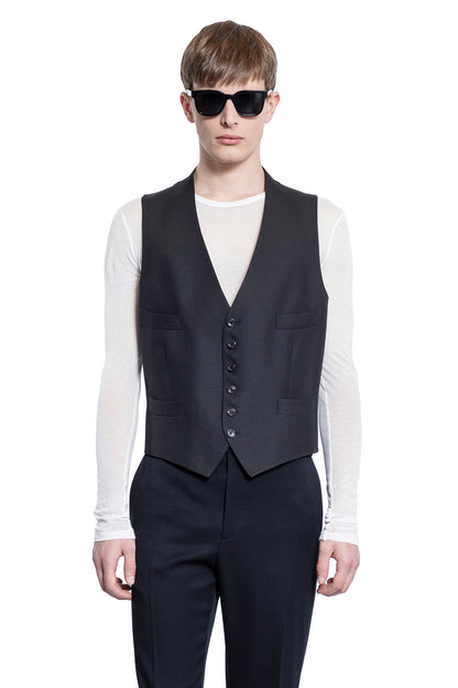 TOM FORD MAN BLACK VESTS