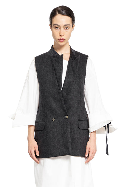 MARINA YEE WOMAN BLACK VESTS