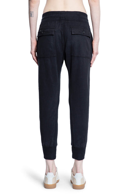 JAMES PERSE WOMAN BLACK TROUSERS