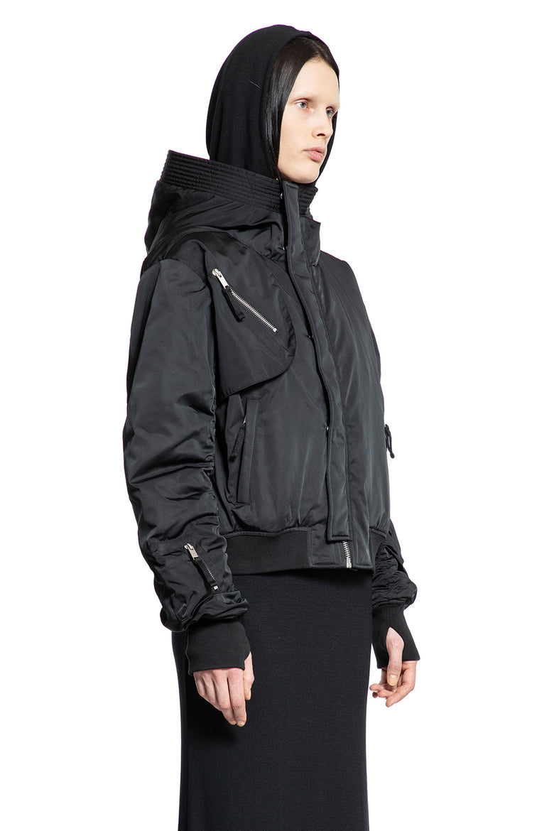 THOM KROM WOMAN BLACK JACKETS