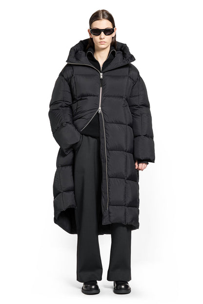 Hooded Nylon Down Coat