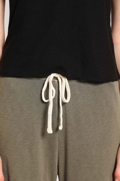 Slub Jersey Shrunken Tee
