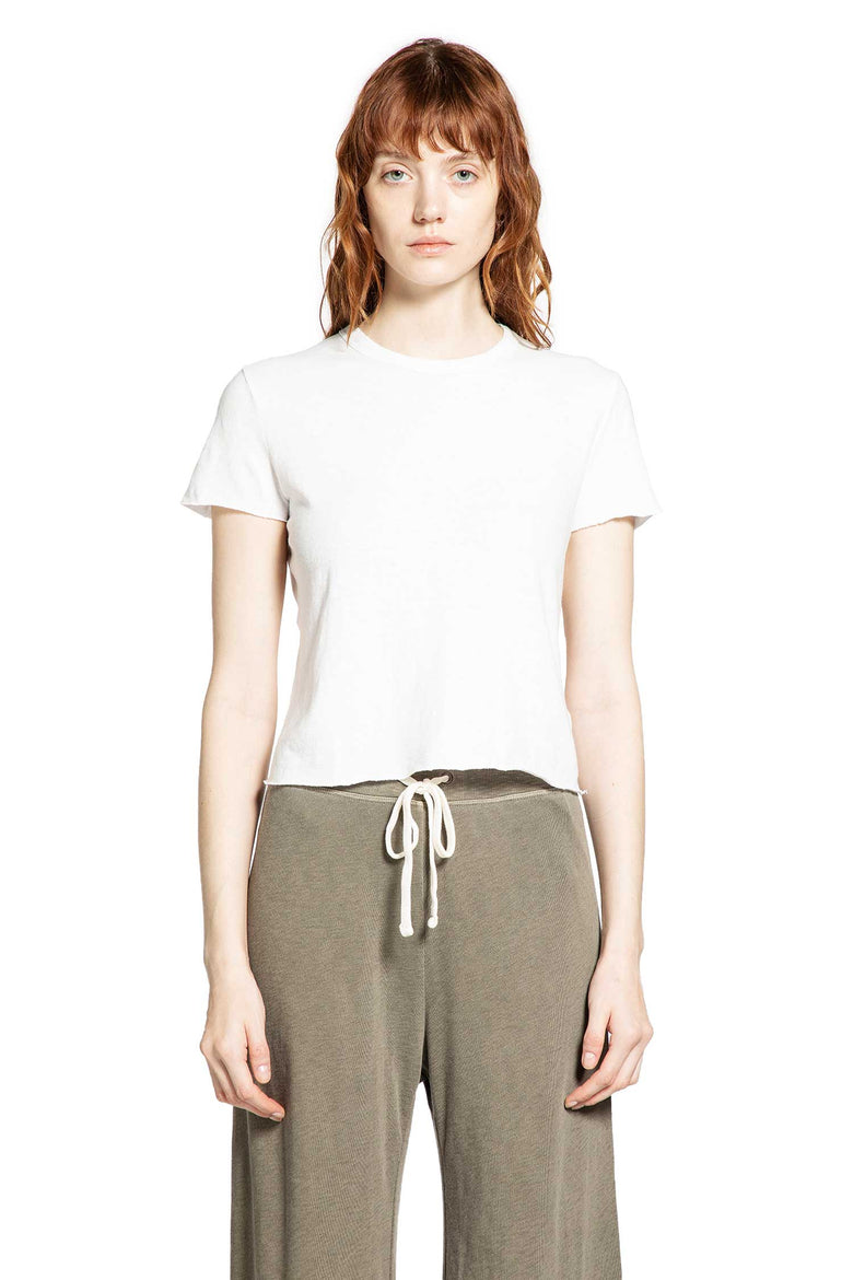 Slub Jersey Shrunken Tee