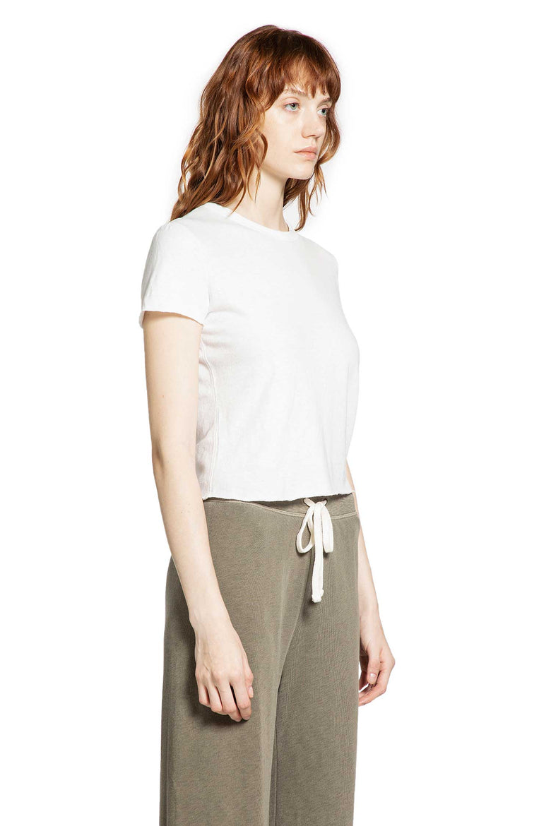 Slub Jersey Shrunken Tee