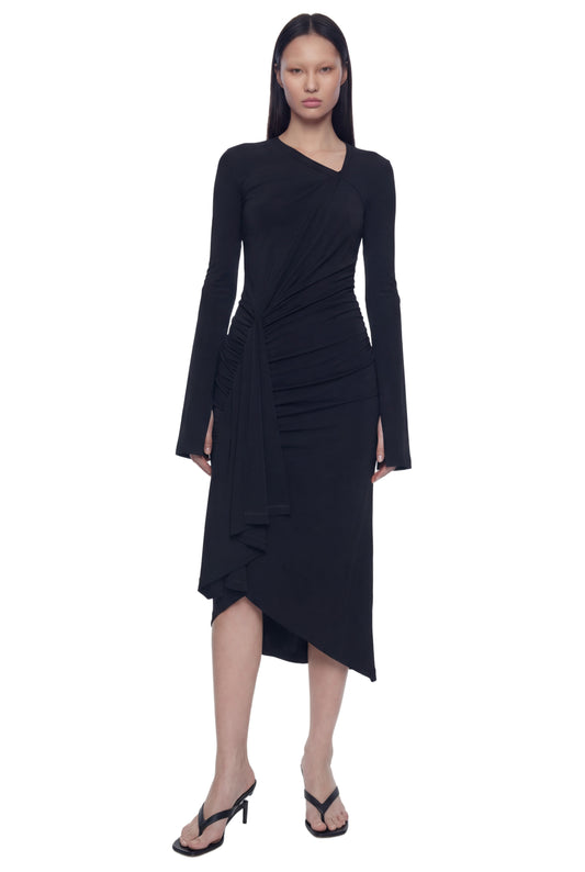 L/S Wrap Dress