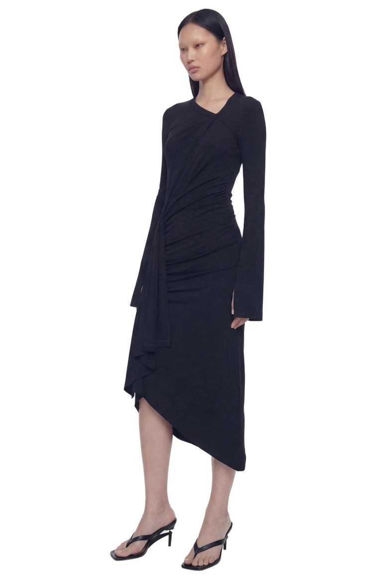 L/S Wrap Dress
