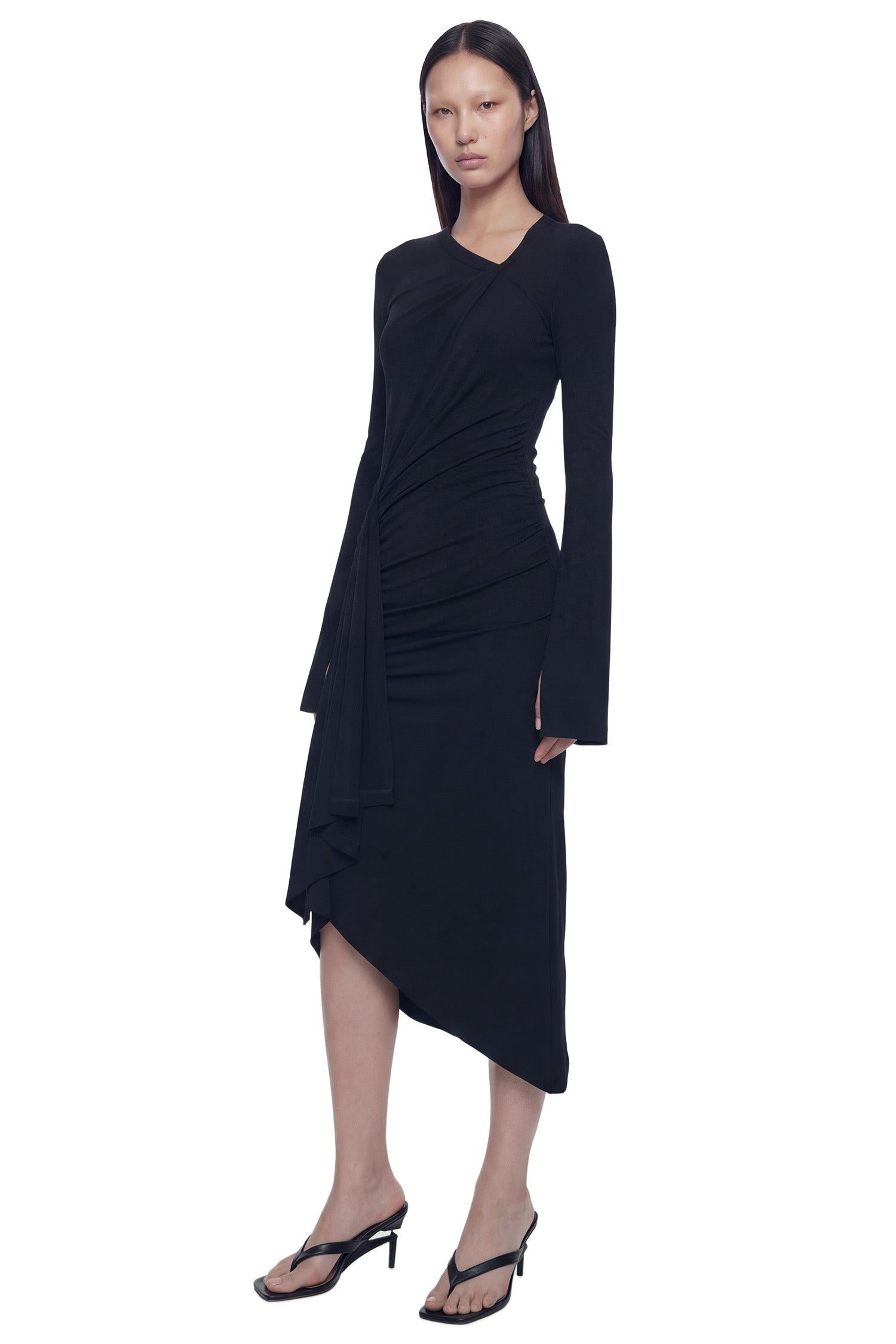 L/S Wrap Dress