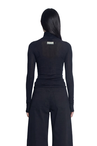 Super High Neck L/S Top