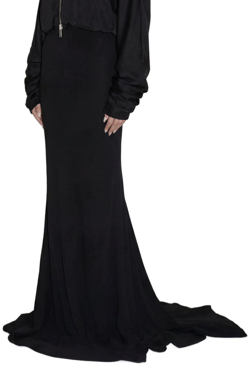 Lace-Up Corset Mermaid Skirt