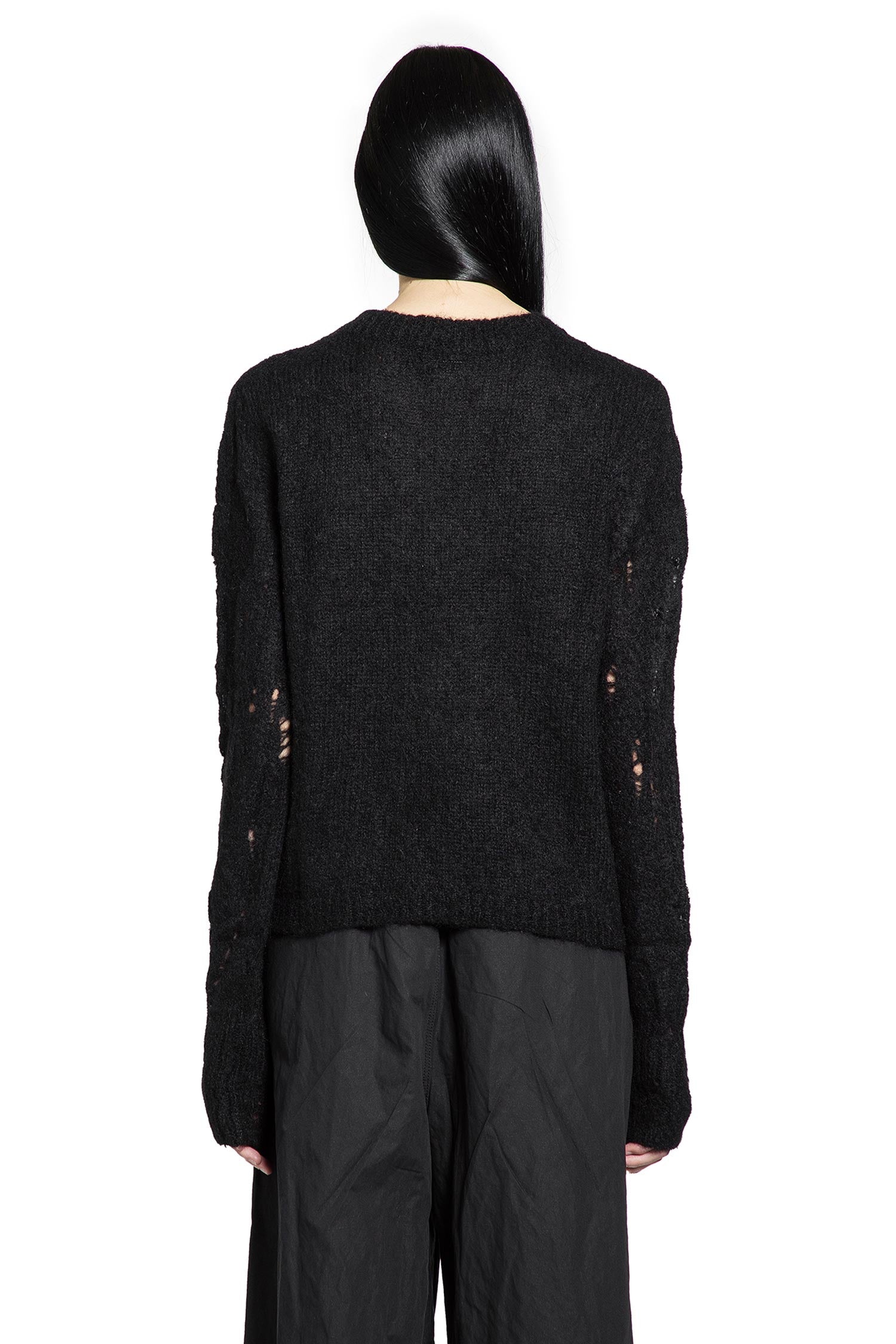 Distressed Alpaca Sweater