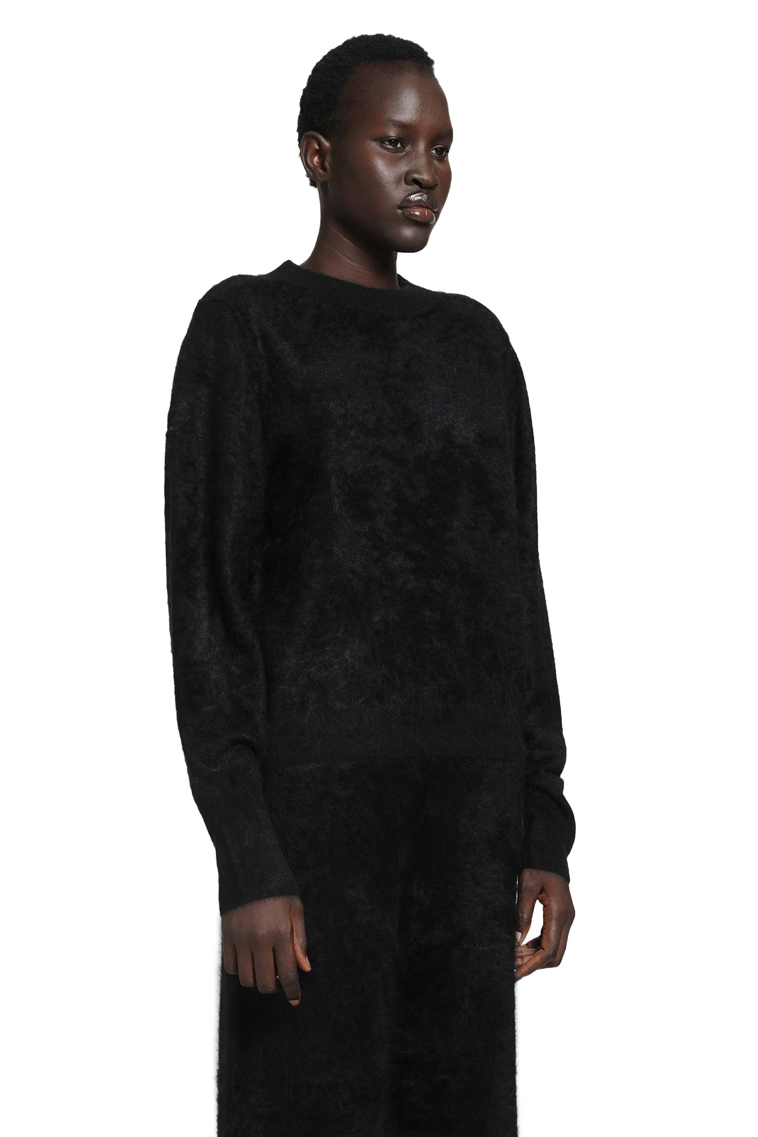 THOM KROM Brushed Cashmere Sweater woman