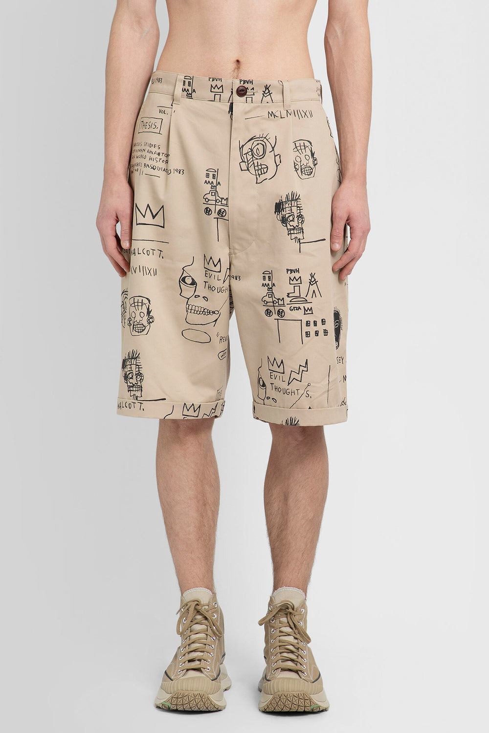 JUNYA WATANABE MAN BEIGE SHORTS & SKIRTS