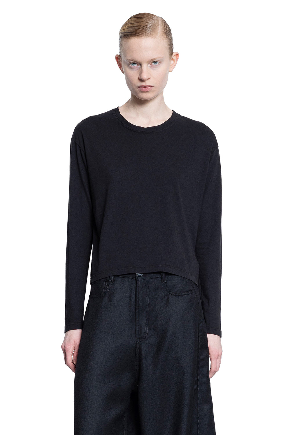 JAMES PERSE Vintage Boxy Long Sleeve Tee woman