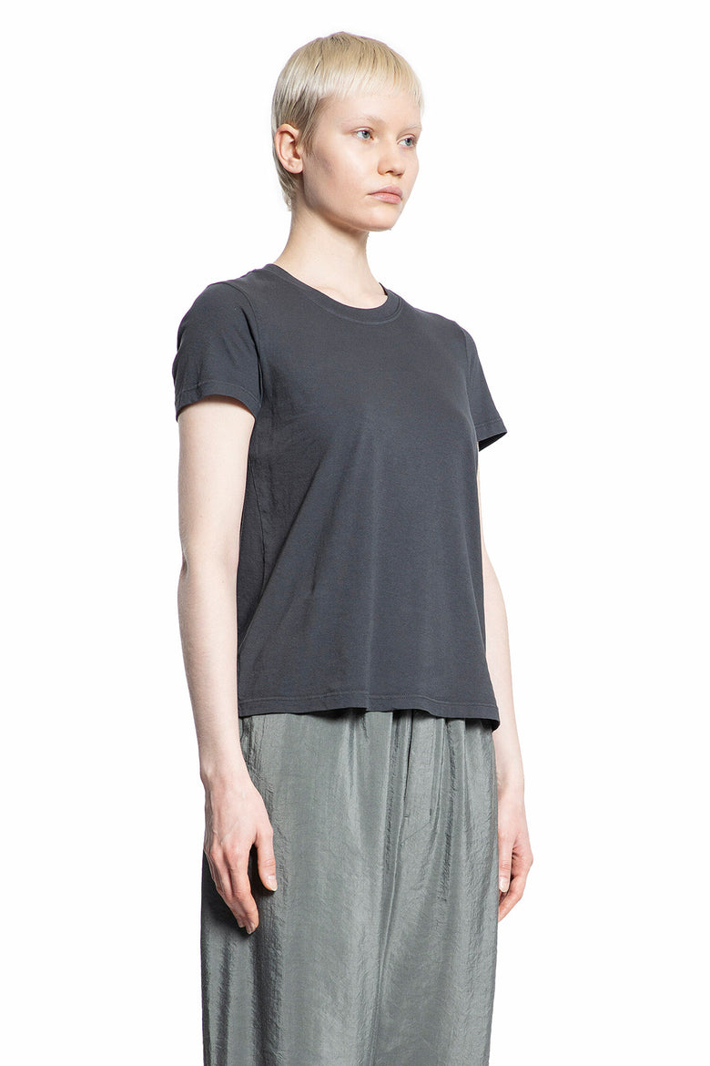 JAMES PERSE WOMAN GREY T-SHIRTS & TANK TOPS