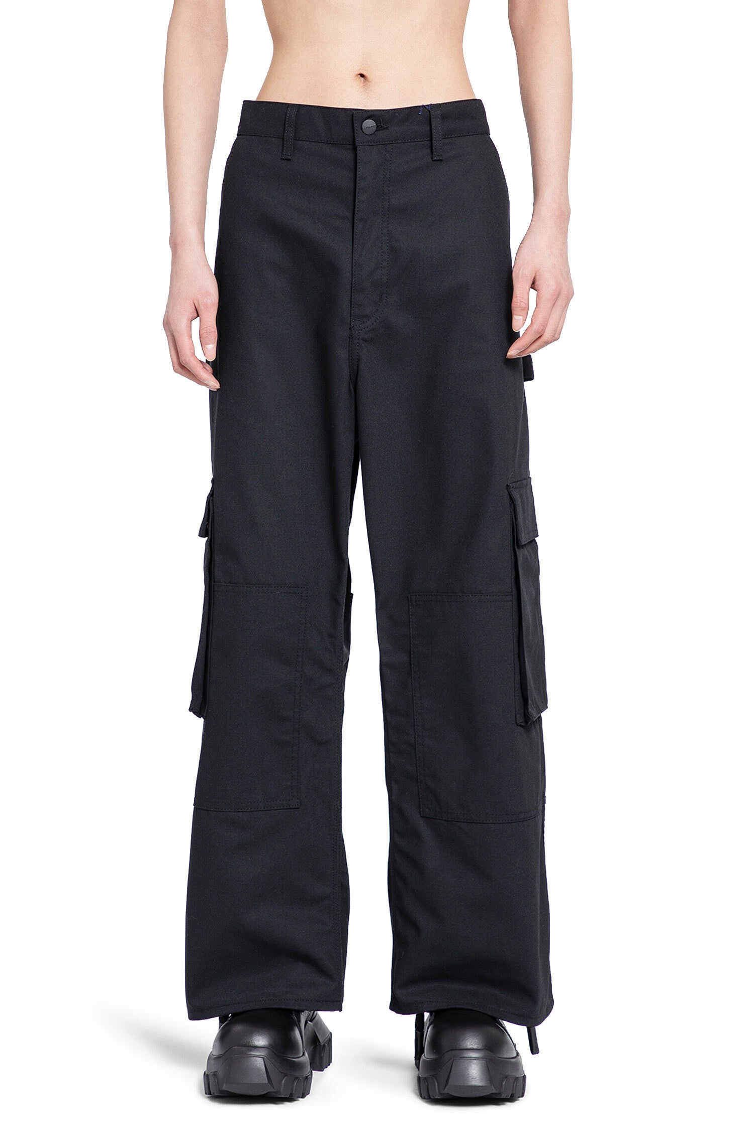 JUNYA WATANABE MAN BLACK TROUSERS